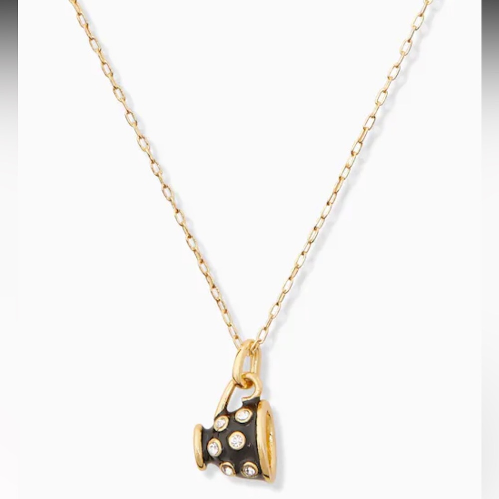NWT Kate Spade Teacup Mini Pendant Necklace